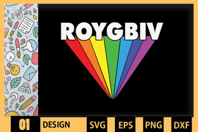 ROYGBIV Rainbow Paint