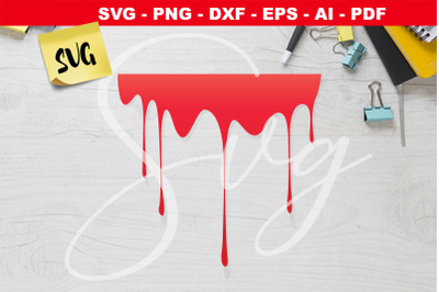 Blood drips SVG