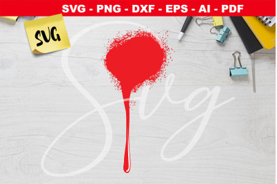 blood drip svg blood svg