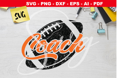 Coach american football svg