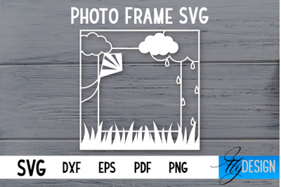 Photo Frame SVG | Lace Photo Frame SVG | Paper Cut SVG