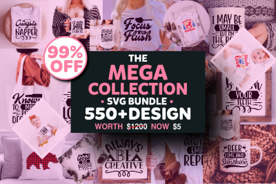 The Mega Collection Svg Bundle