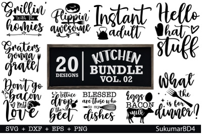Kitchen SVG Bundle 20 Design