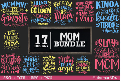 Mom SVG Bundle 17 Design