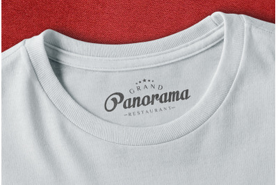 Tshirt Brand Logo Mockup