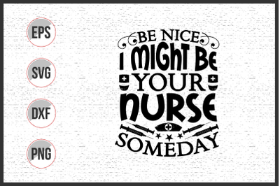 Nursing typographic slogan design vector.