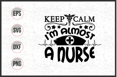 Nurse typographic lettering quotes design vector.