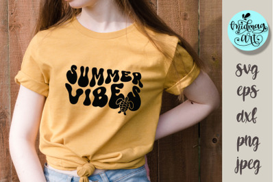 Summer vibes svg, summer cut file