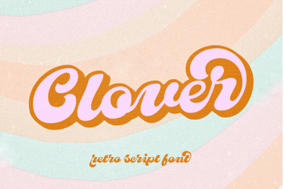 Clover - Retro Script Font Duo