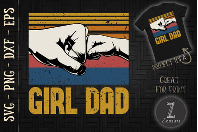 Father Of Girls Tee, Proud New Girl Dad