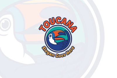 Toucan Bird Logo Mascot