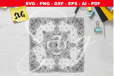 bandana pattern SVG