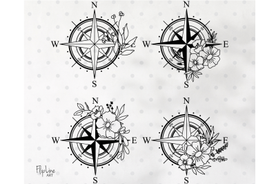 Camper SVG &amp; PNG clipart, Nautical Compass Clipart