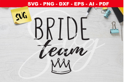 Bride Team svg