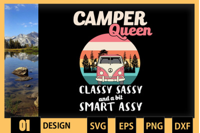 Camper Queen Classy Sassy Smart Assy