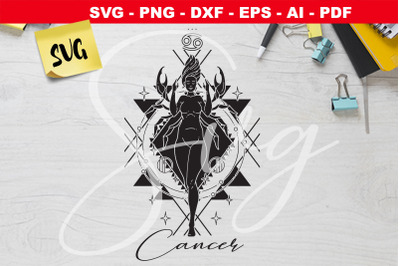 Cancer svg zodiac sign svg