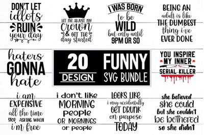 Funny SVG Bundle