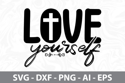 love yourself svg