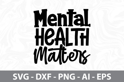Mental Health Matters svg