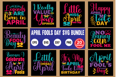 April Fools Day SVG Bundle
