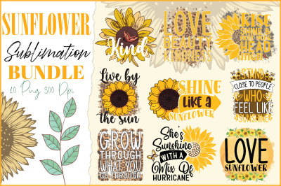 Sunflower Sublimation Bundle