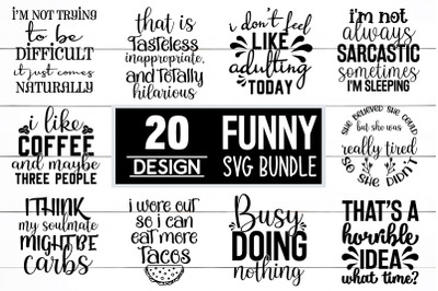 Funny SVG Bundle