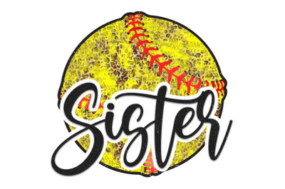 Softball Sister Sport Sublimation