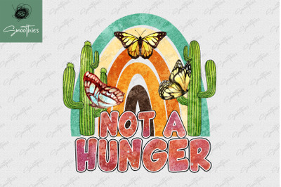 Not A Hunger Cactus Retro Png