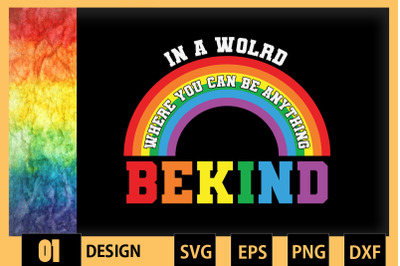 Be Kind Gay Pride LGBT