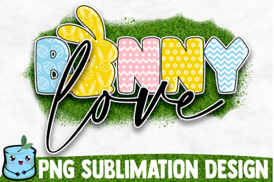 Bunny Love Sublimation Design