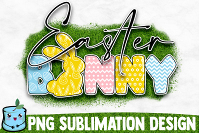 Easter Bunny Sublimation Design