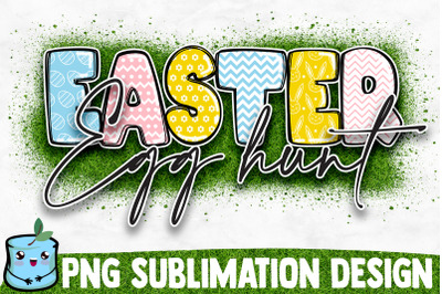 Easter Egg Hunt Sublimation Design