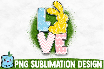 Easter Love Sublimation Design