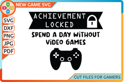Funny video game SVG for game lovers - Video game gift for gamers.