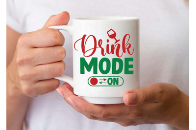 Drink Mode on- SVG