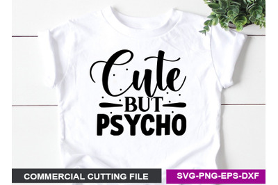 Cute but psycho SVG