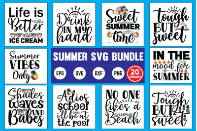 Summer svg bundle