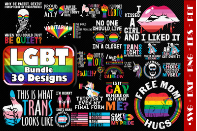 LGBT Bundle-30 Designs-220404