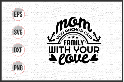 Mothers day typographic slogan design vector.