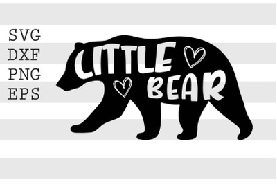 Little bear SVG