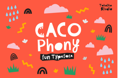 Cacophony - Fun Typeface
