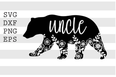 Uncle bear SVG