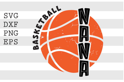 Basketball nana SVG
