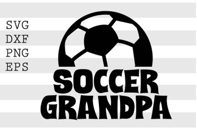 Soccer Grandpa SVG