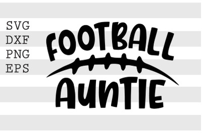 Football auntie SVG