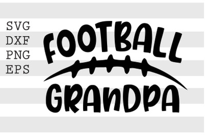 Football Grandpa SVG