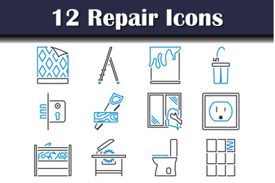 Repair Icon Set