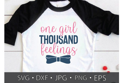 one girl thousand feelings