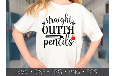 straight outta pencils&2C; SVG cut files