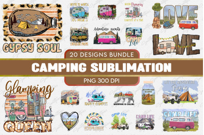 Camping Life Sublimation Camping Bundle